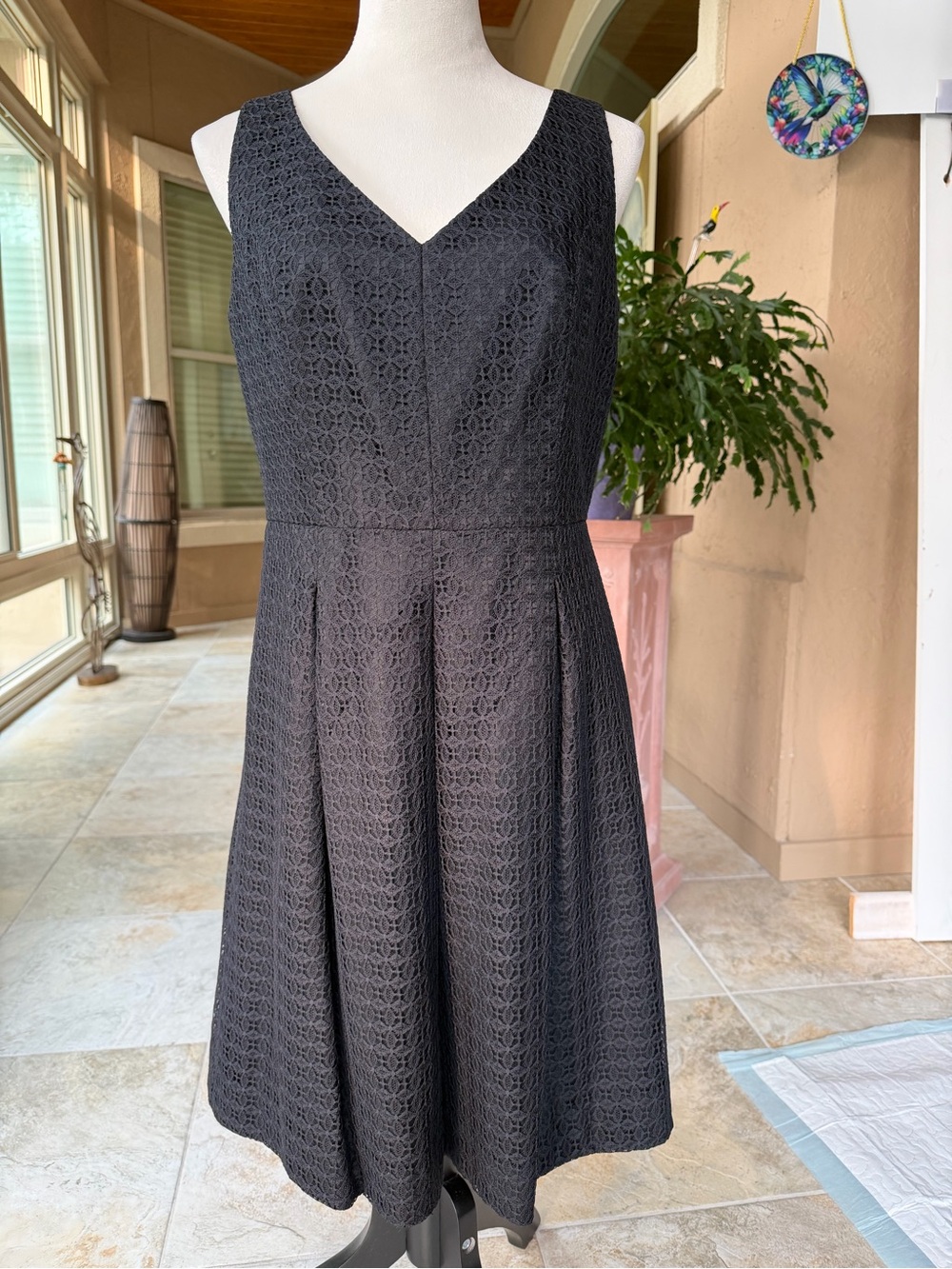 Trina Turk black dress, size 10.